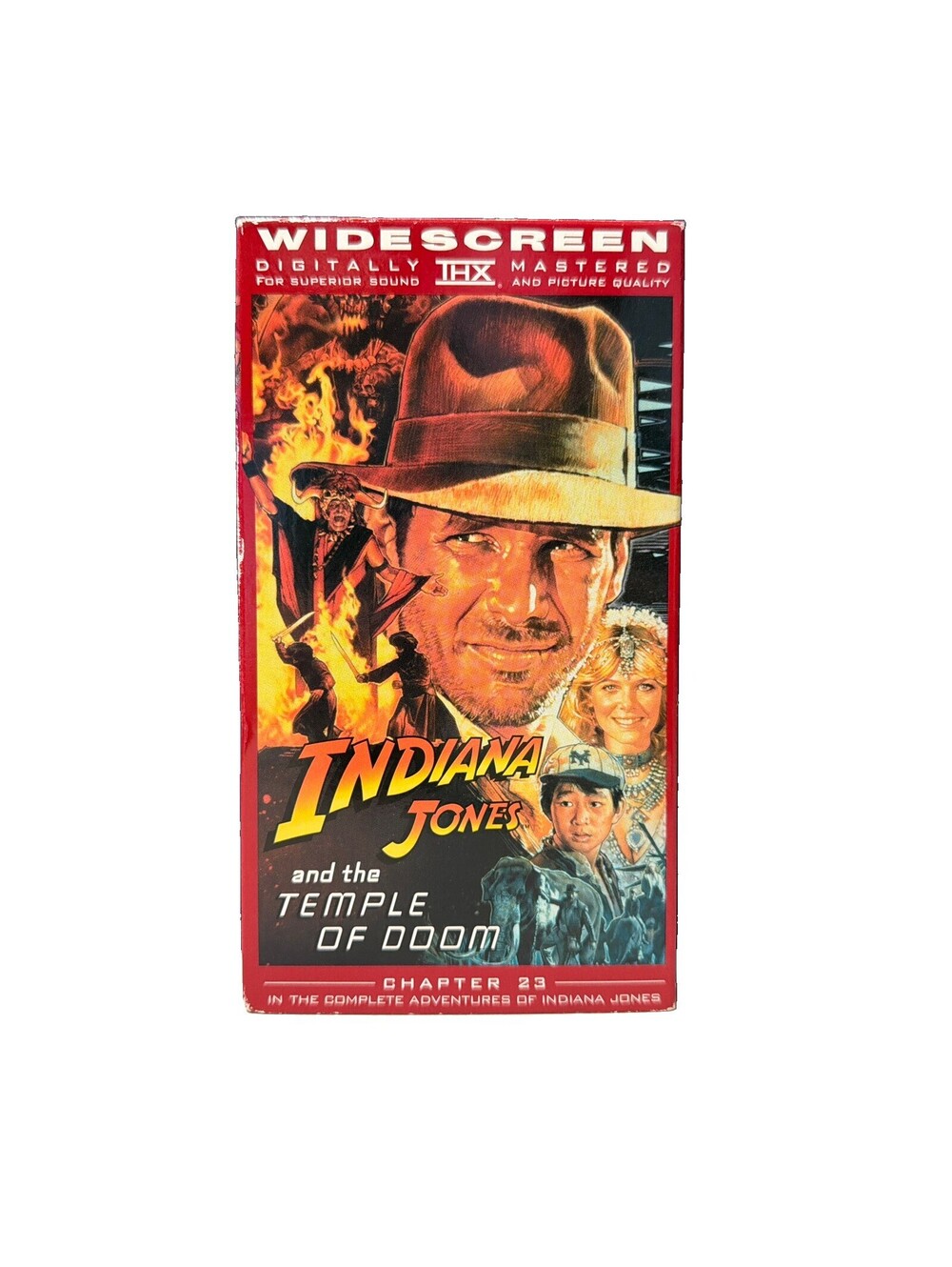 Indiana Jones and the Temple of Doom (VHS, 1999, Widescreen) Chapter 23 Tested